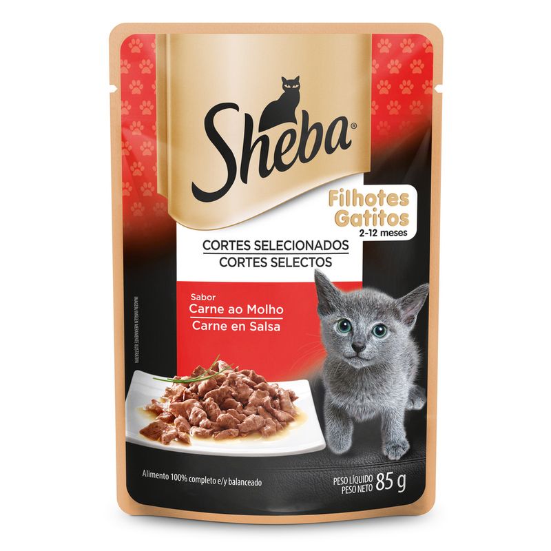 Sheba-Alimento-Humedo-Para-Gatito-Carne-Sobre-85-g