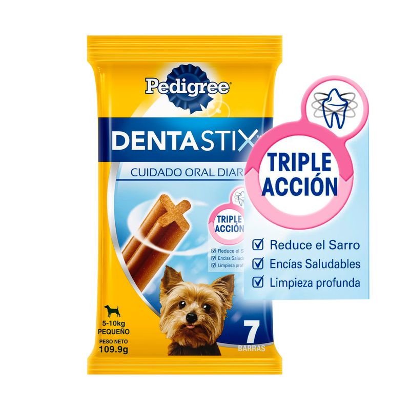 Pedigree-Dentastix-Snack-Cuidado-Oral-Para-Perro-Raza-Pequeña-7-Barras
