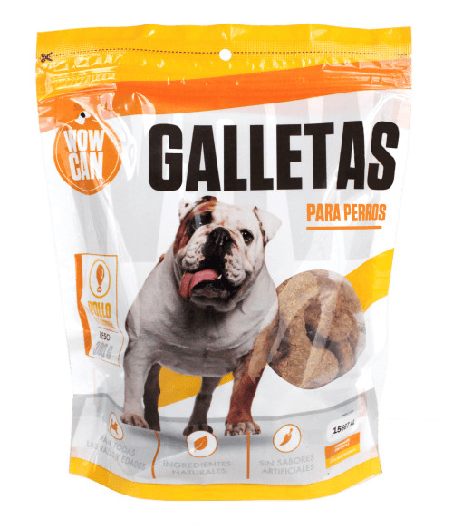 Wowcan Galletas Perro Dieta Pollo Y Ternera X 300 Gr