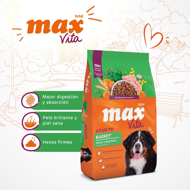 MAX-VITA-CANINE-ADULTO-BUFFET-FRANGO-Y-VEGETALES--POLLO-Y-VEGETALES--