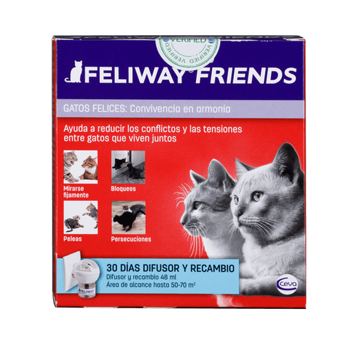 Feliway Friends Difusor + Recarga 48Ml
