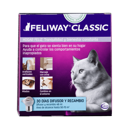 Feliway Classic Difusor + Recarga 48Ml