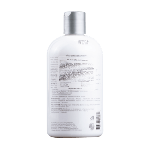 Dog Wash Ultra-White Shampoo 12 Onz