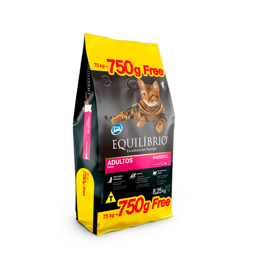 Equilibrio Gatos Adultos X 8.25Kg