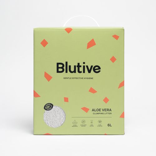 Blutive Arena Aglomerante Para Gato X 11,23 Lb - Aloevera