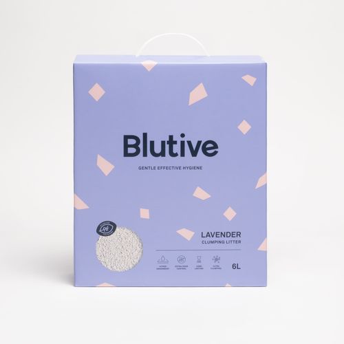 Blutive Arena Aglomerante Para Gato X 11,23 Lb - Lavanda