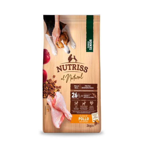 Nutriss Natural Perro Senior Pollo X 2Kg