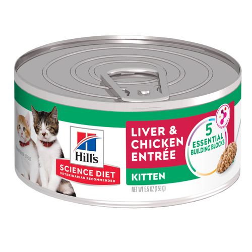 Hills Feline Lata Kitten Liver & Chicken