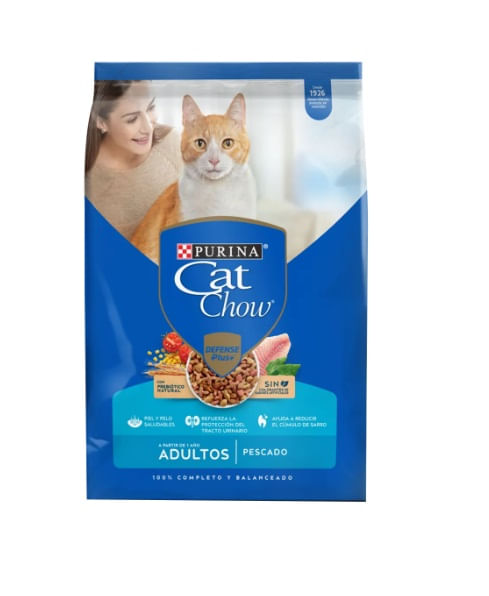 Cat Chow Adulto Pescado Prebioticos