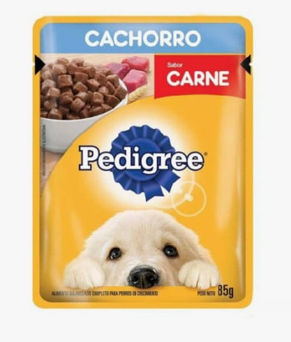Pedigree Mx Pouch Cachorro Res X 100 Gr