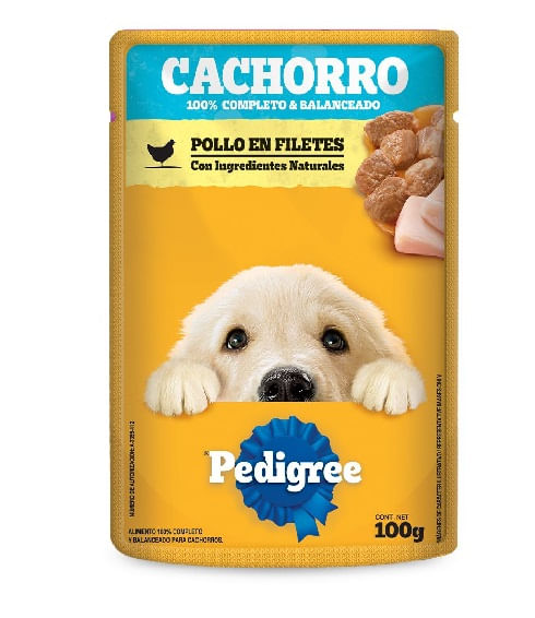 Pedigree Mx Pouch Cachorro Pollo X 100 Gr