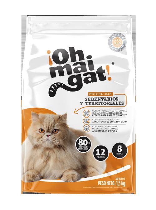 Ohmaigat Adultos Sedentarios  X 1,5Kg