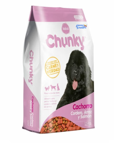 Chunky Puppies Cordero Arroz Y Salmon