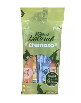 Chunky Menu Natural Cremoso Gato Surt 6*13Gr