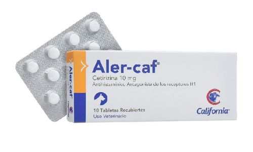 Alercaf 10 Mg   Caja X 10 Tabletas   (Cetirizina)