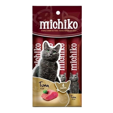 Br For Cat Michiko Sobre X 4 Sachets Atun X 14 Gr
