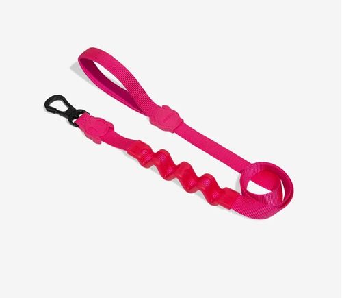 Zeedog Pink Led Ruff Leash Small