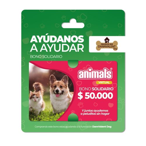 Bono Regalo Animals $ 60.000 Rbm