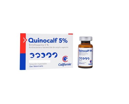 Quinocalf 5% Iny. X  10 Ml
