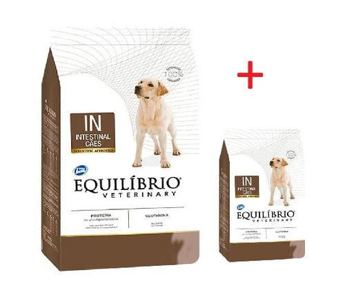 Promocion Equilibrio Veterinary Canine Intestinal 7.5 Kg + 2kg