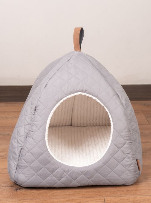 Pets N Paws Cama  Iglu Rocco Gris Talla M