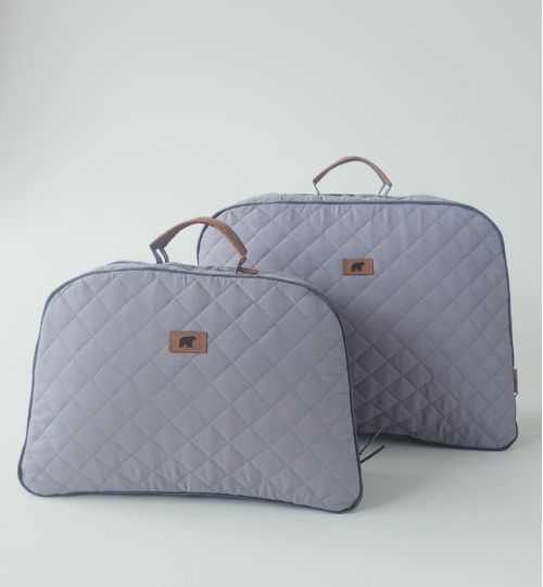 Pets N Paws Cama Viajera Rocco Gris Talla M