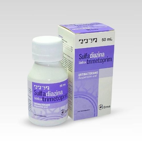 Sulfadiazina Sodica - Trimetoprim  Oral X 50 Ml