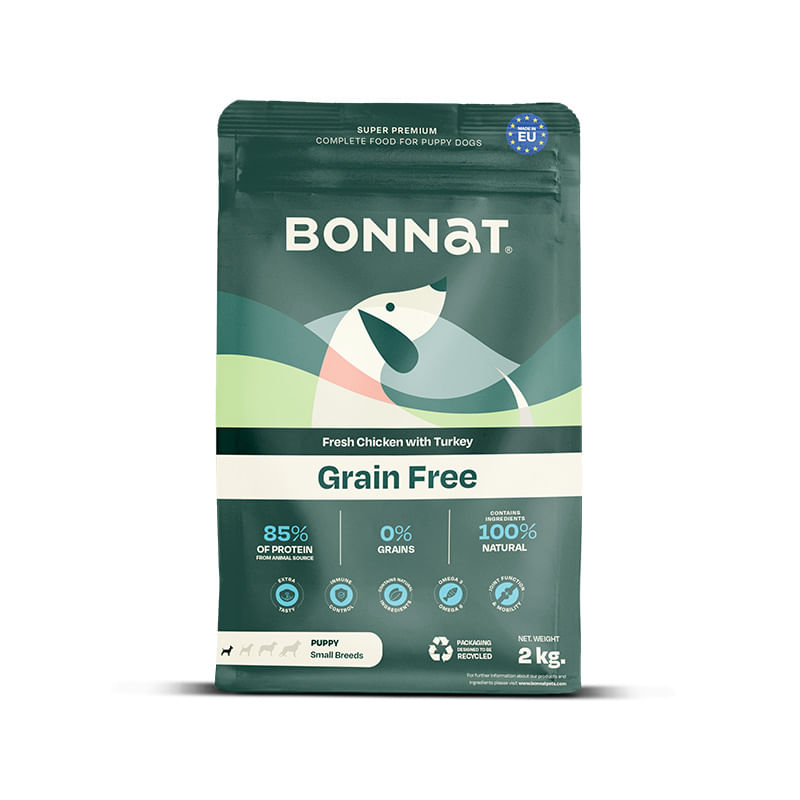 Bonnat Grain Free Canine Puppy Small Breed 2KG_2.jpg