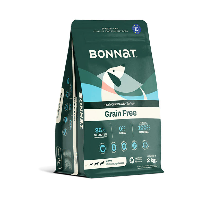 Bonnat Grain Free Canine Adult MediumLarge Breeds 2KG_1.jpg