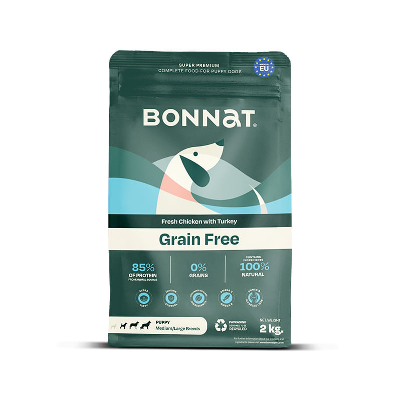 Bonnat Grain Free Canine Adult MediumLarge Breeds 2KG_2.jpg