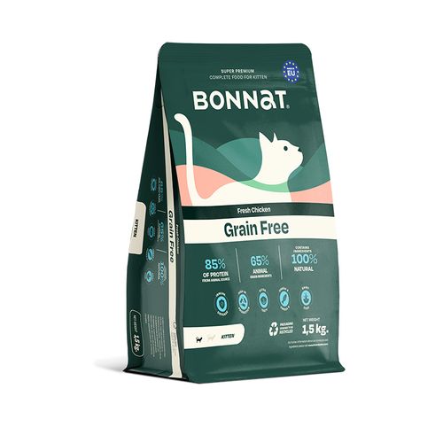 Bonnat Grain Free Feline Kitten 1,5 Kg