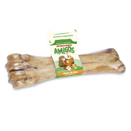 Amigos Hueso Pata De Res Natural Y Deshidratada Para Perros