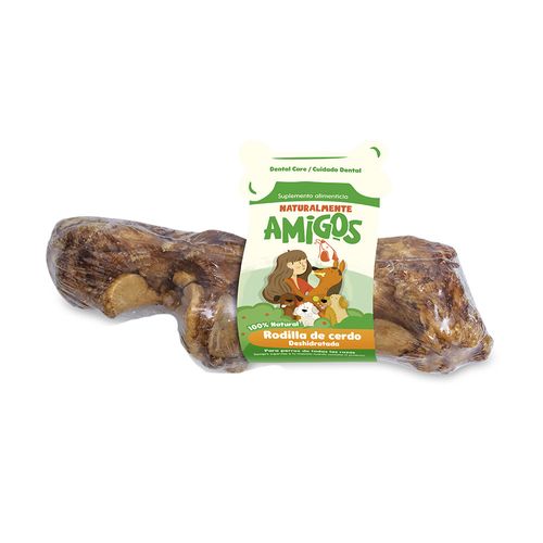 Amigos Hueso Rodilla De Cerdo Natural Y Deshidratada Para Perros