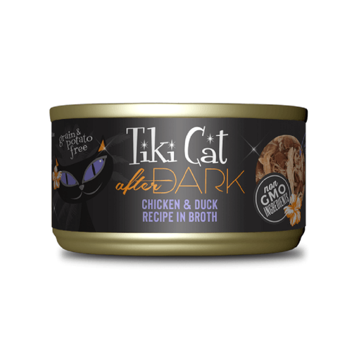 Tiki Cat After Dark Pollo Y Pato En Caldo Lata