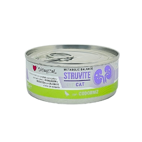 Disugual Cat Struvite Diet Codorniz Lata
