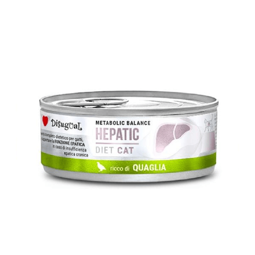 Disugual Cat Hepatic Diet Codorniz Lata