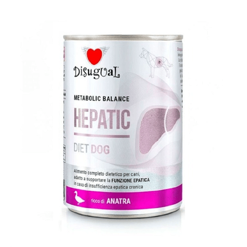 Disugual Dog Hepatic Diet Pato Lata