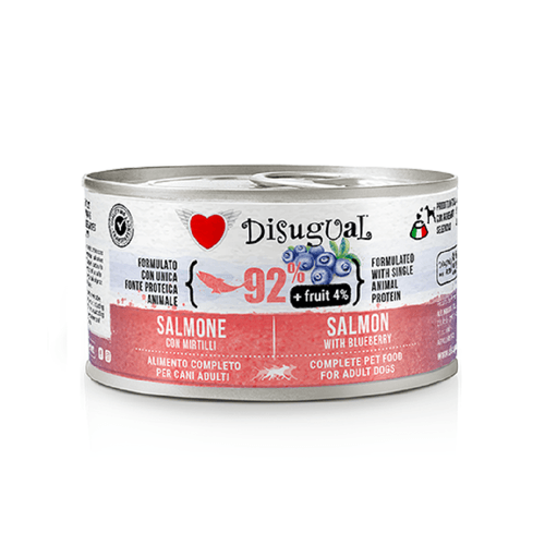 Disugual Dog Fruit Salmon Y Arandanos Lata