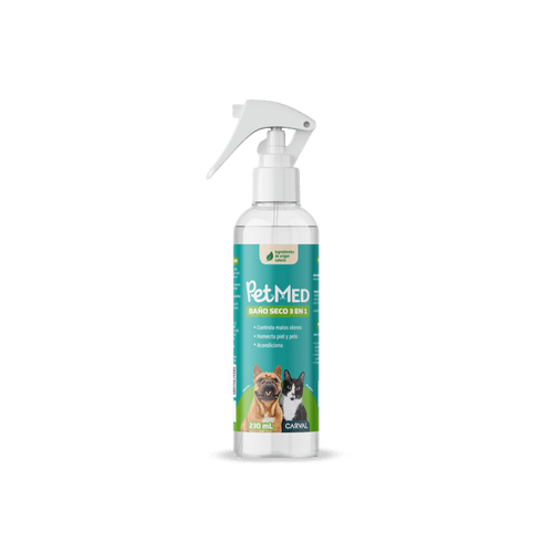 PetMed Baño Seco 3 en 1