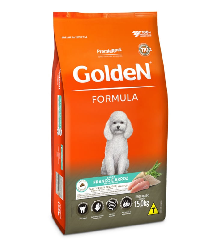 Golden premier adultos pollo mini bits