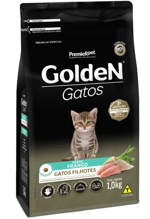 Golden Gato Cachorro Pollo