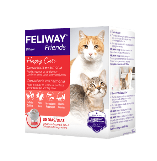 Feliway Friends Difusor + Recarga 48Ml