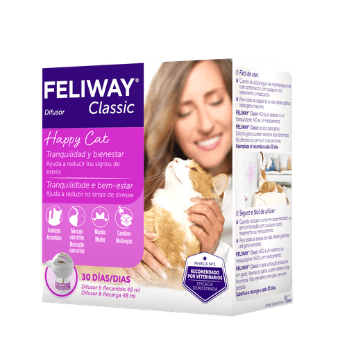 Feliway Classic Difusor + Recarga 48Ml