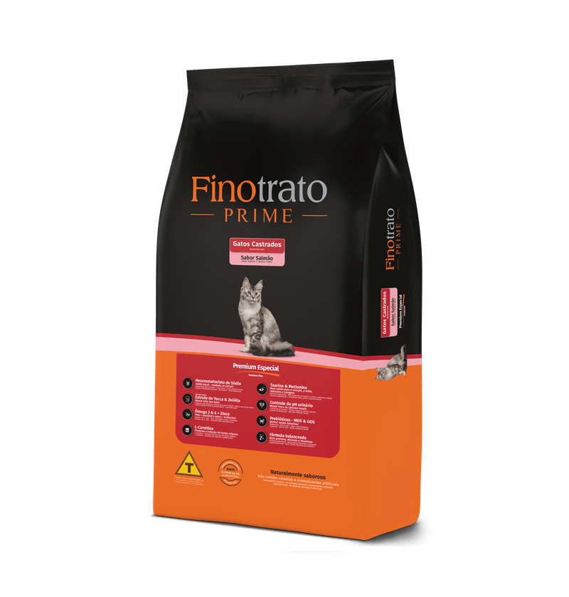 Finotrato Prime Salmao Gatos Castrados