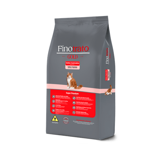 Finotrato Gold Salmon Gatos Castrados 3kg