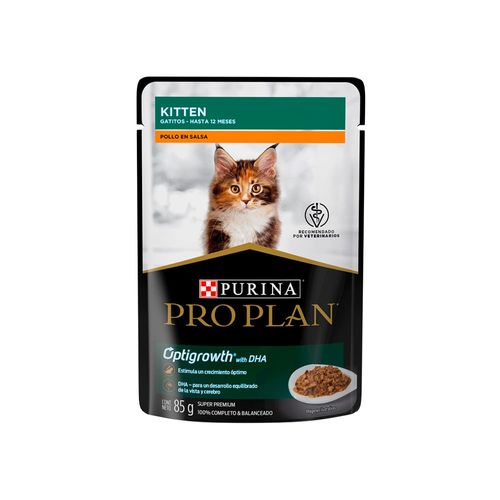 Proplan Pouch Wet Cat Kitten Chicken X 85 Grs