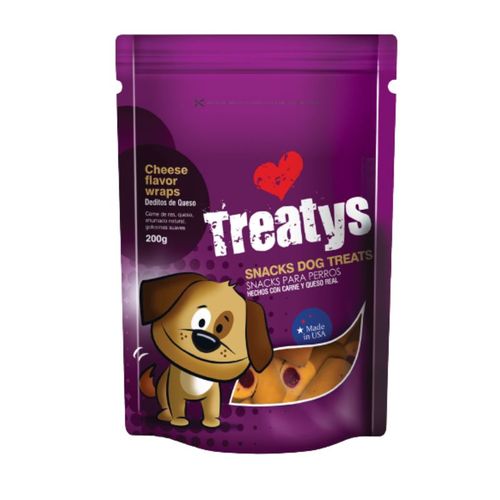 Treatys Cheese Wraps (Deditos De Queso) X 200 Gr (Morado)