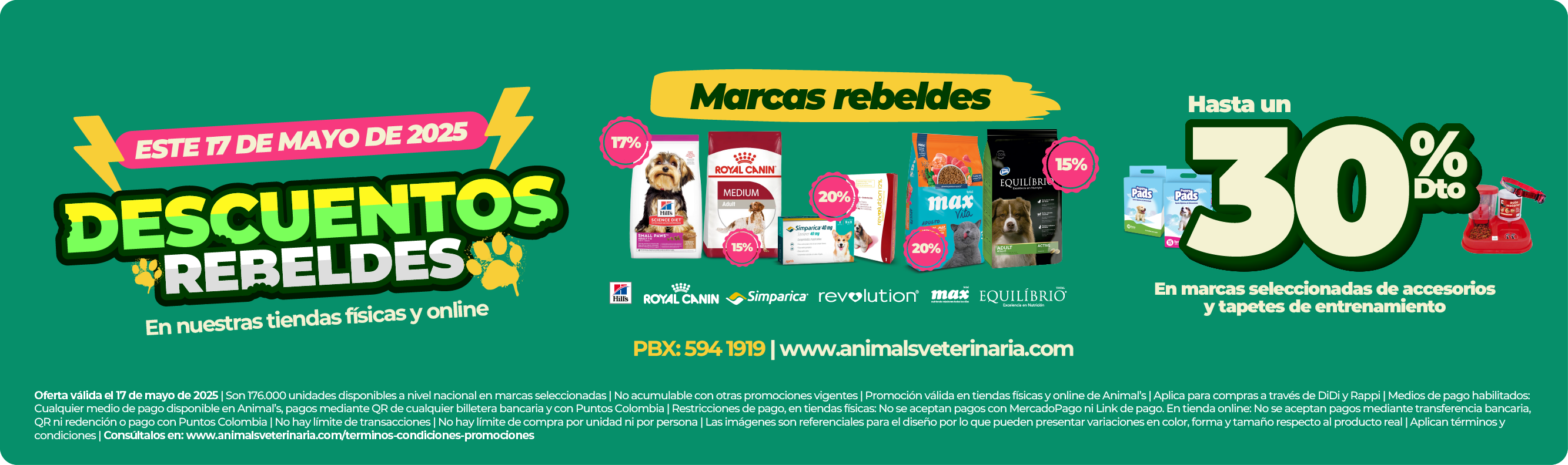 DESCUENTOS REBELDES