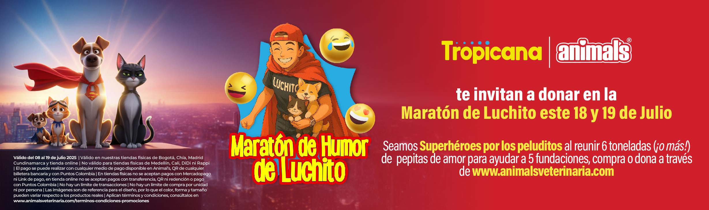 Luchito por los peluditos